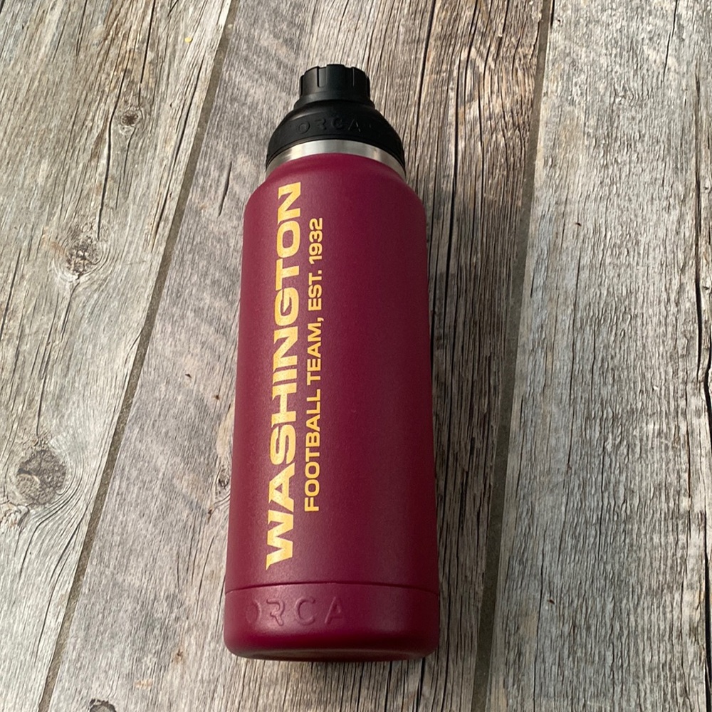 Orca Washington Football Water Hydra Bottle 34 oz